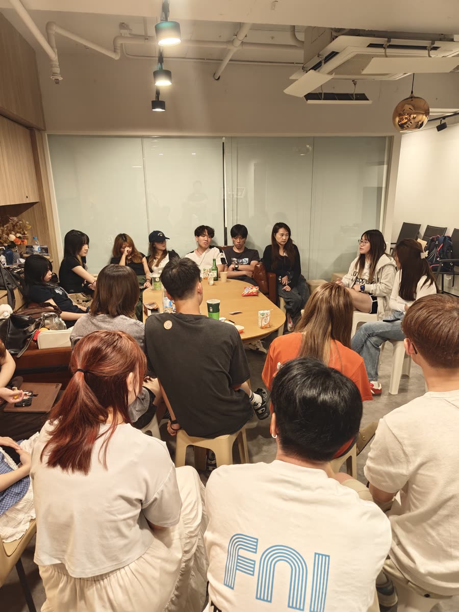 JOINU 首屆 2-Day Program 參加者圍坐交流